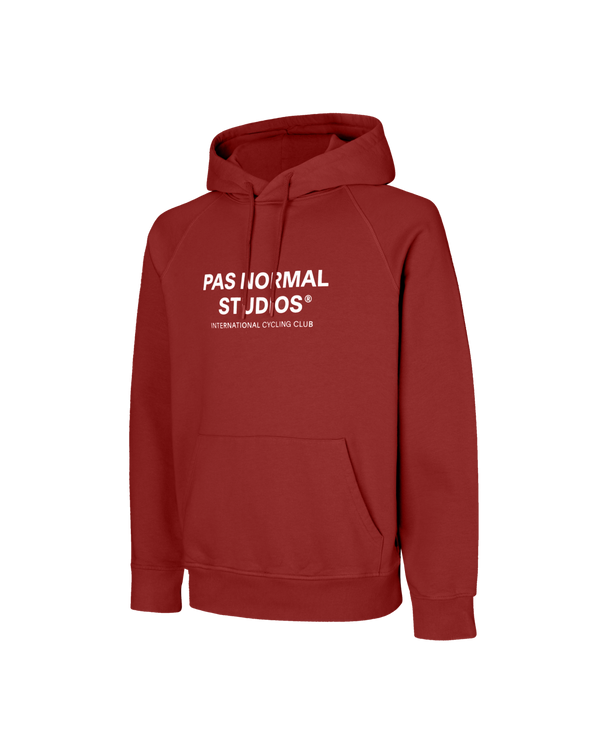 Off-Race Logo Hoodie - Red