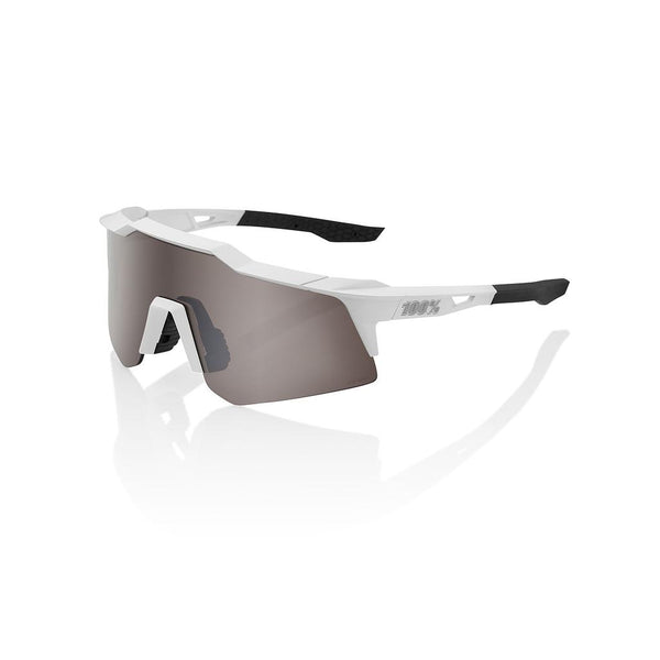 SPEEDCRAFT - Matte White - HiPER Silver Mirror Lens