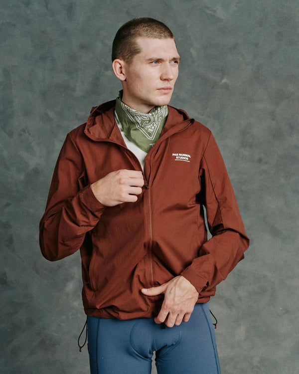 Off-Race Stow Away Jacket - Rust