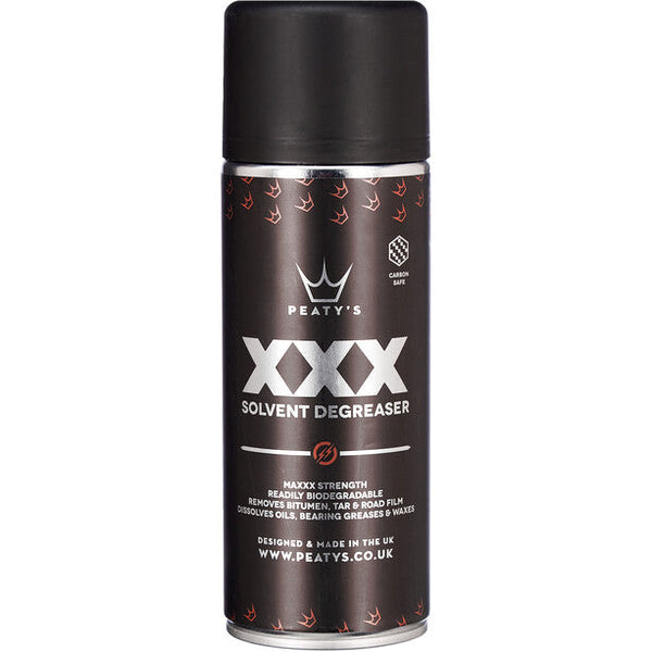 Peaty's XXX Solvent Degreaser (400ml Aerosol)