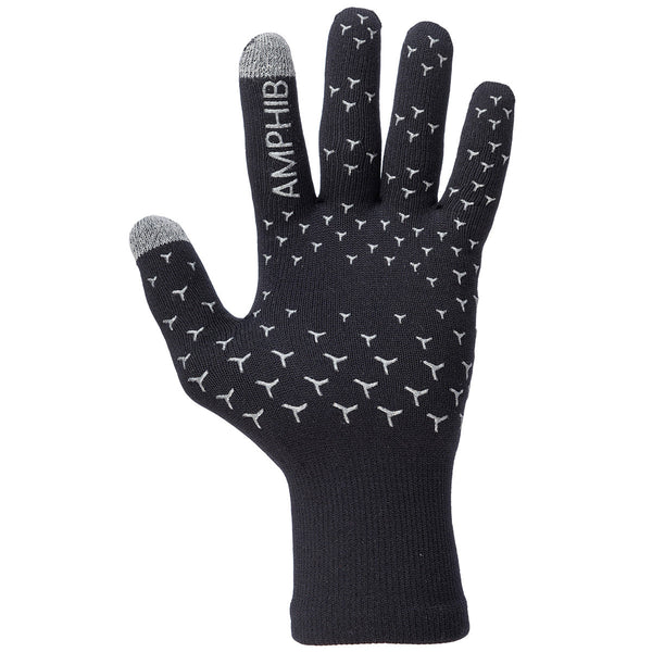 Anfibio Winter Rain Gloves - Black