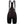 Lady Bibshort Grid Skin Dames - Black