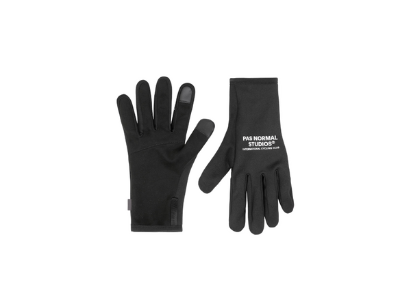 Logo Transition Gloves - Black